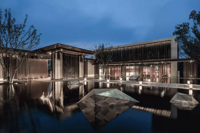 新中式建筑，極簡宋韻對中國山水意境的演繹