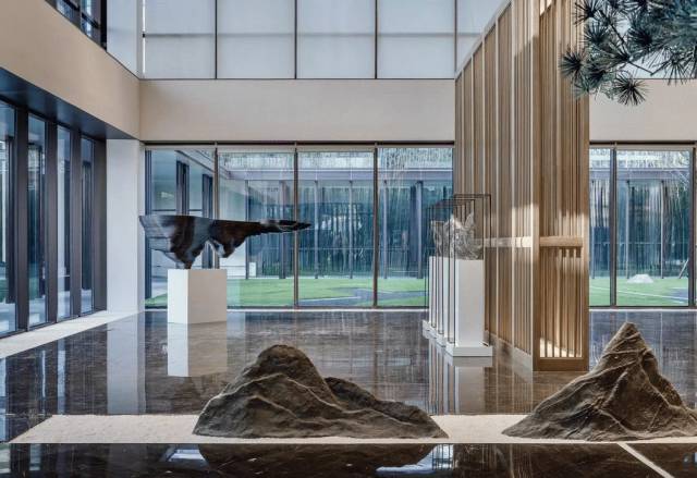 新中式建筑，極簡宋韻對中國山水意境的演繹