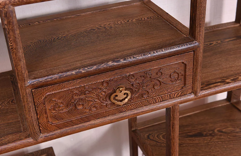 紅木家具博古架，中式實(shí)木古董架