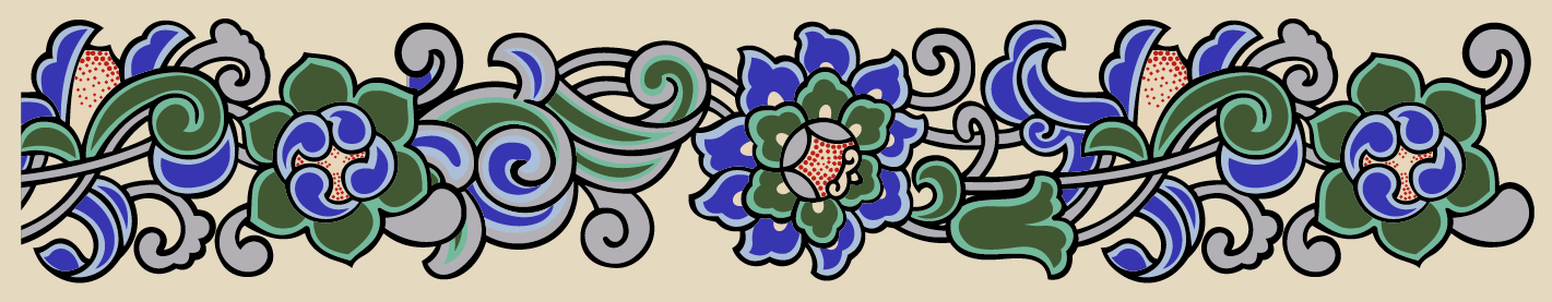 中國傳統(tǒng)服飾吉祥圖案，明代服飾花紋圖案