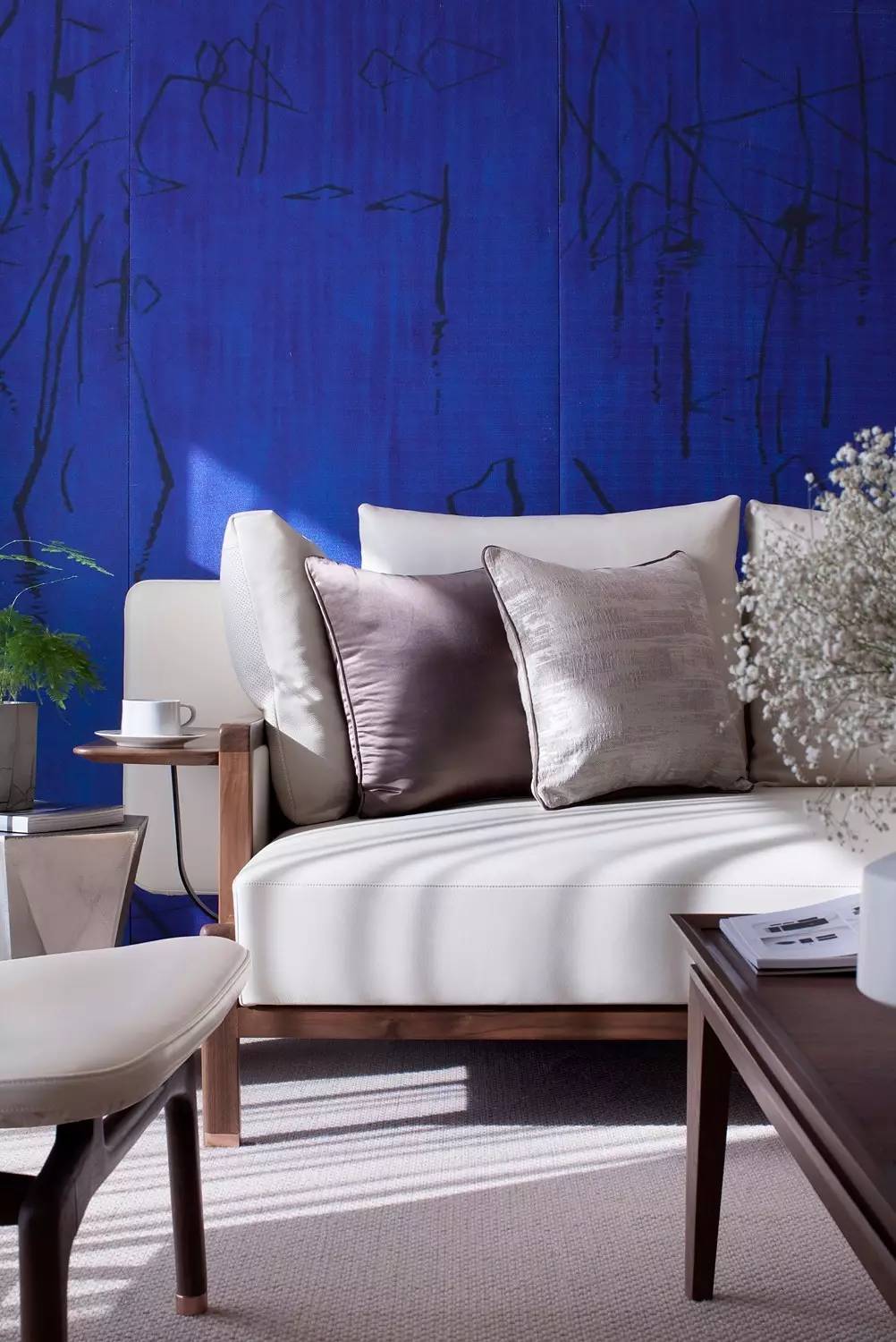 新中式別墅裝修設(shè)計，鄭州美景東望別墅