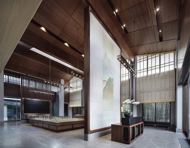 售樓部新中式風(fēng)格，猶如一股清風(fēng)