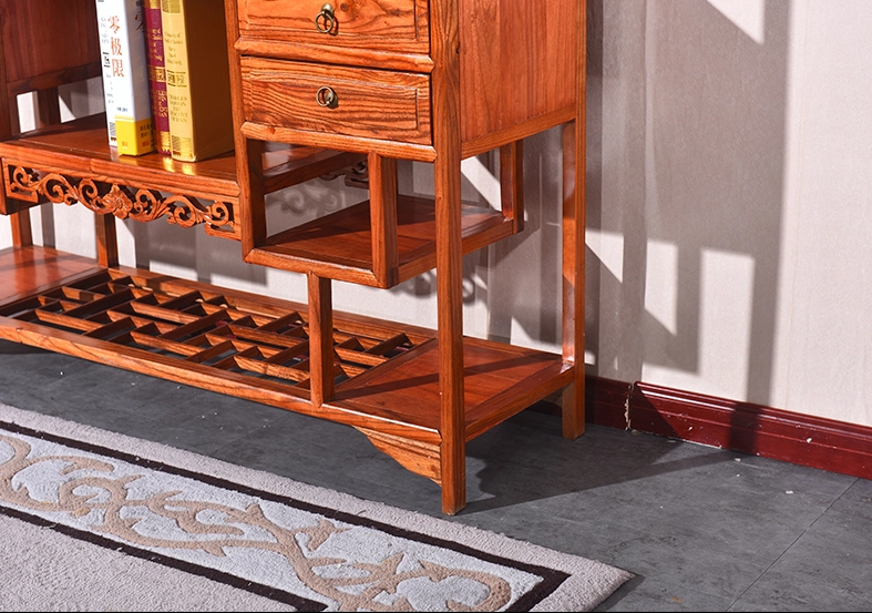 明清古典實木博古架，中式博古架隔斷