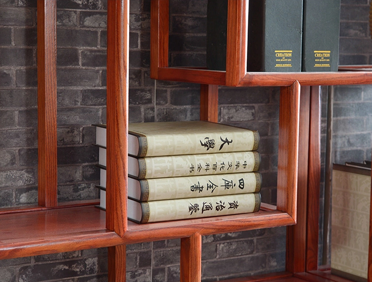 明清古典家具，實(shí)木南榆木中式博古架