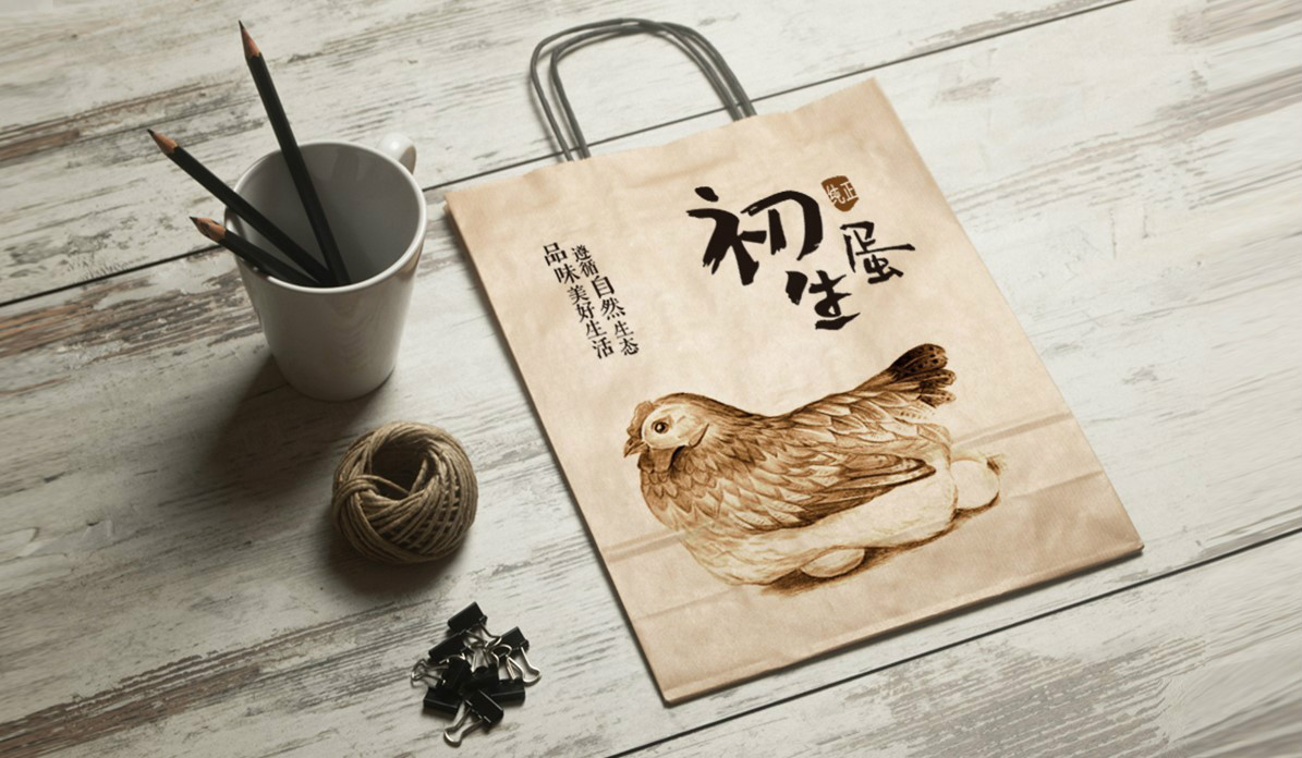 初生蛋食品包裝設計