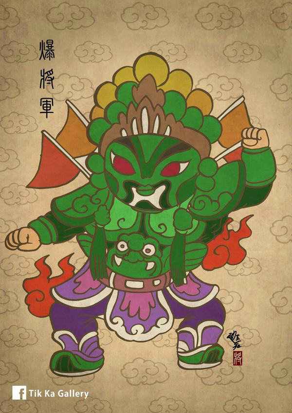 用國(guó)劇風(fēng)重新詮釋復(fù)仇者聯(lián)盟插畫欣賞