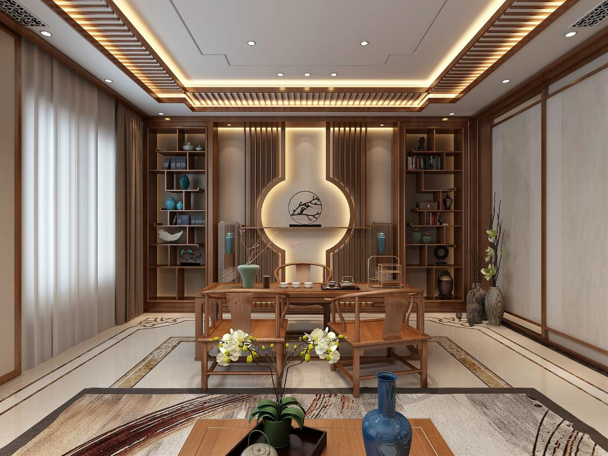 古典雅致的新中式住宅裝修設計