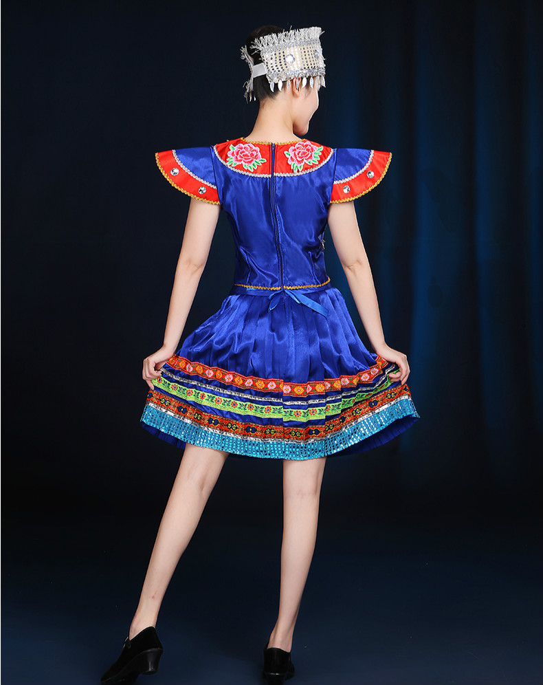 新款苗族民族服飾，云南少數(shù)民族服裝