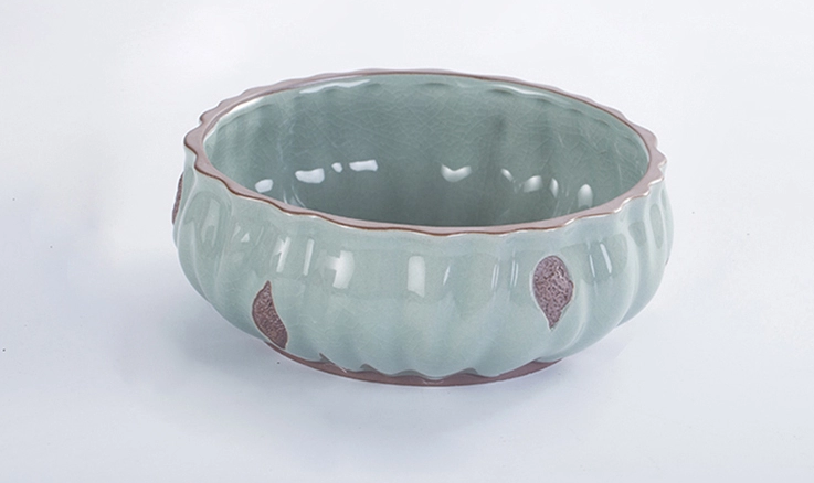 簡單大氣造型獨特的復(fù)古茶洗水盂