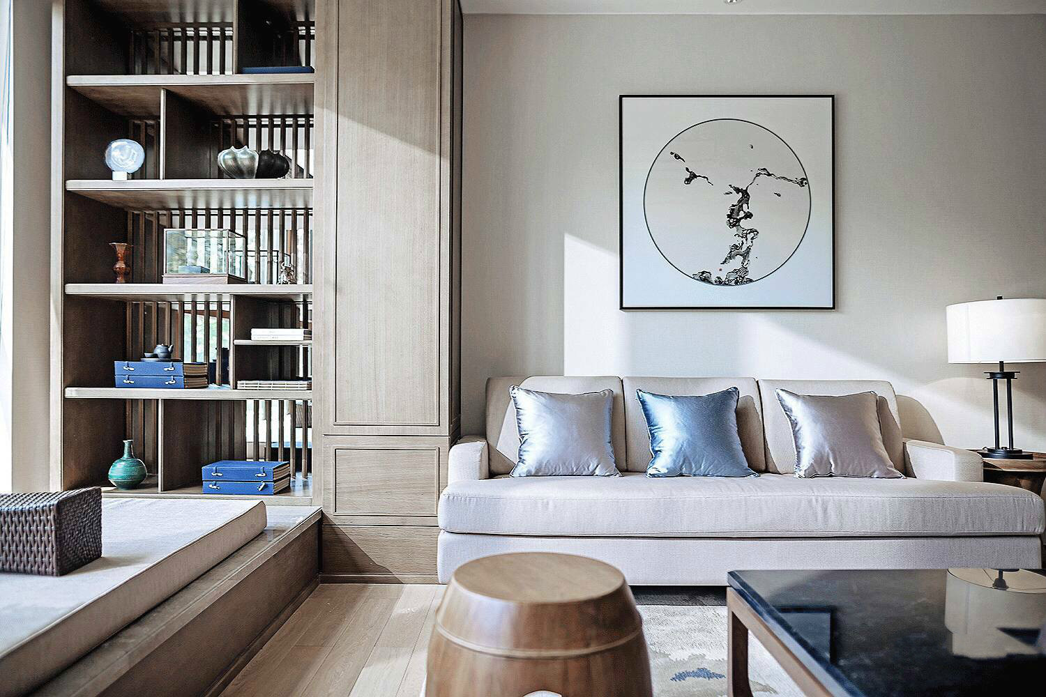 裝修設(shè)計：新中式客廳最有范的待客之道！