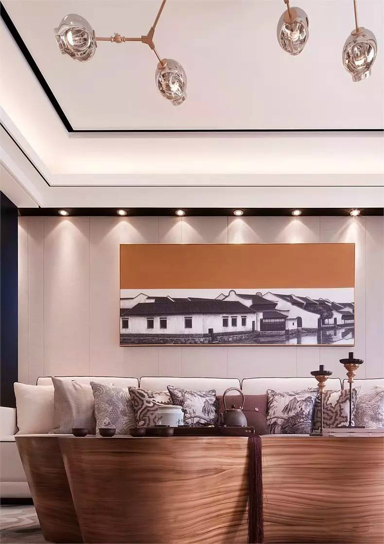 裝修設(shè)計：新中式客廳最有范的待客之道！