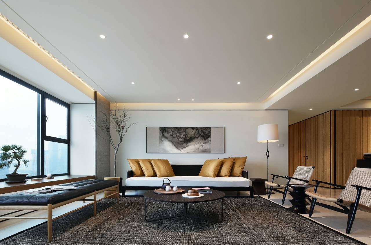 裝修設(shè)計：新中式客廳最有范的待客之道！