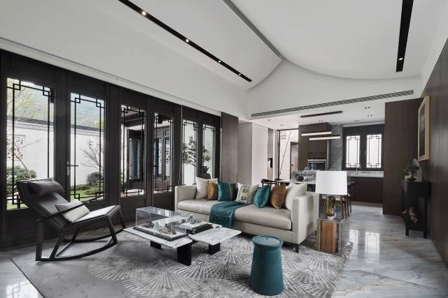 裝修設(shè)計：新中式客廳最有范的待客之道！