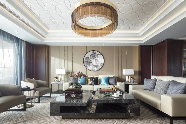 裝修設(shè)計(jì)：新中式客廳最有范的待客之道！