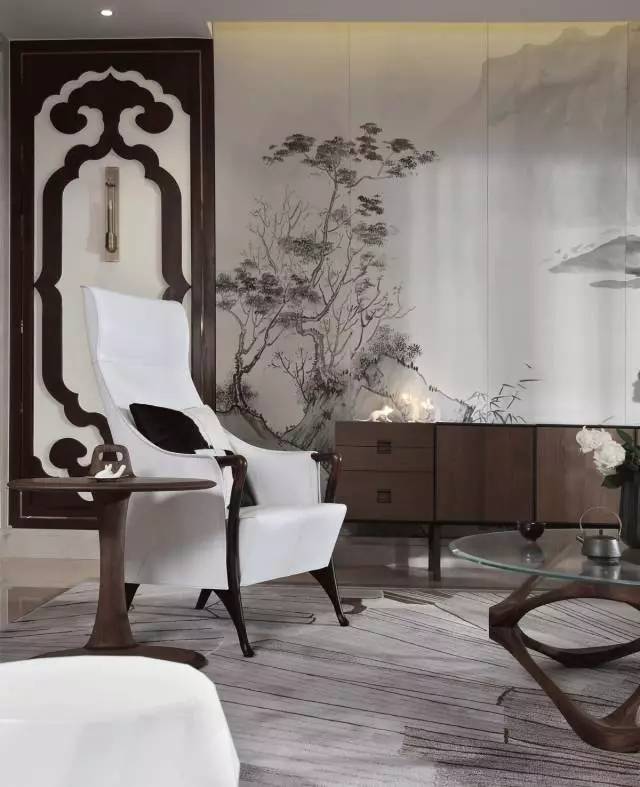 裝修設(shè)計(jì)：新中式客廳最有范的待客之道！