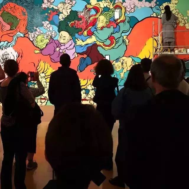 中國(guó)古代神話色彩的壁畫作品