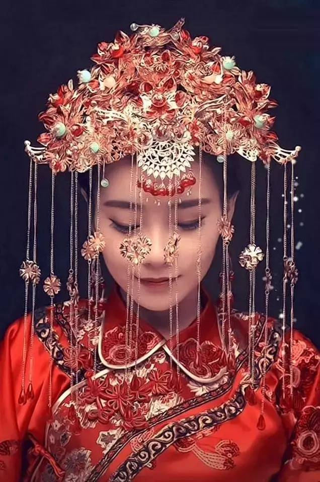 最美家佳樂文學(xué)嫁衣，中式婚禮中式禮服美醉了