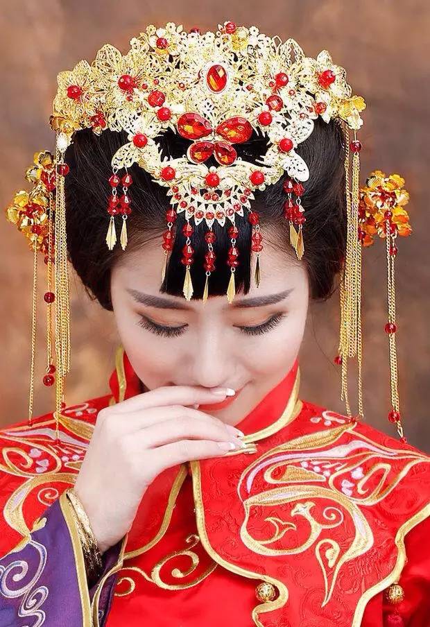 最美家佳樂文學(xué)嫁衣，中式婚禮中式禮服美醉了