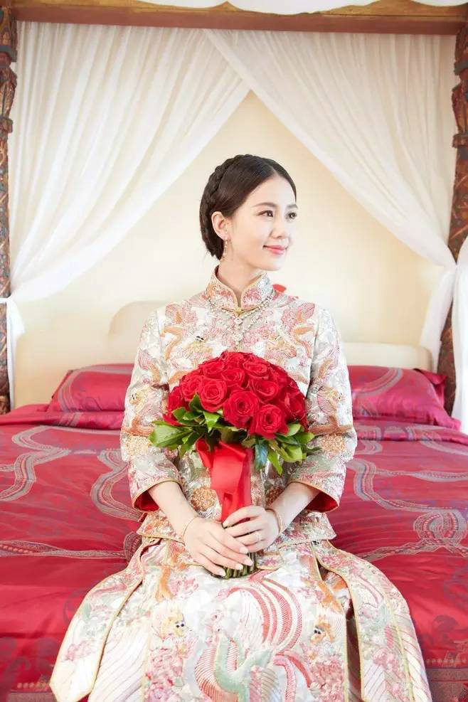 最美家佳樂文學嫁衣，中式婚禮中式禮服美醉了