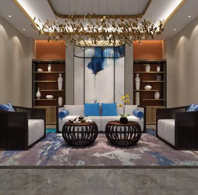 沙發(fā)墻裝修設(shè)計(jì)，最美不過(guò)新中式