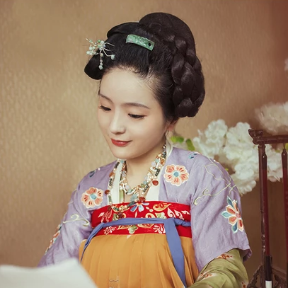 鄰家小女時尚家佳樂文學唯美古風女子頭像