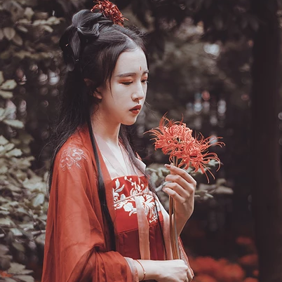 曼珠沙華家佳樂文學(xué)唯美古風(fēng)女子頭像