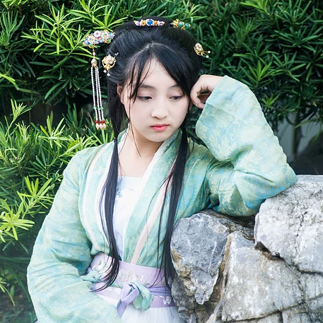 鵲橋仙唯美小清新古風(fēng)真人女子頭像