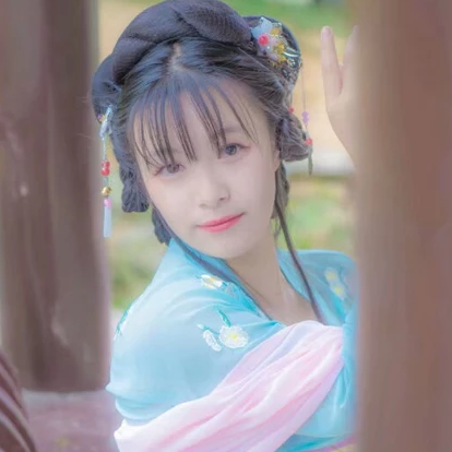 清新唯美家佳樂文學(xué)古風(fēng)真人女子頭像