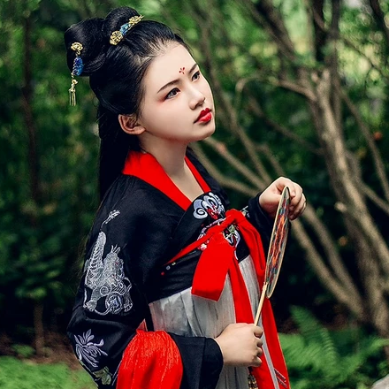 清新家佳樂(lè)文學(xué)唯美古風(fēng)少女真人頭像