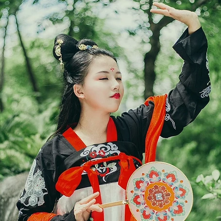 清新家佳樂(lè)文學(xué)唯美古風(fēng)少女真人頭像