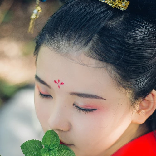 清新家佳樂(lè)文學(xué)唯美古風(fēng)少女真人頭像