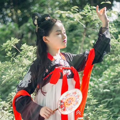 清新家佳樂(lè)文學(xué)唯美古風(fēng)少女真人頭像