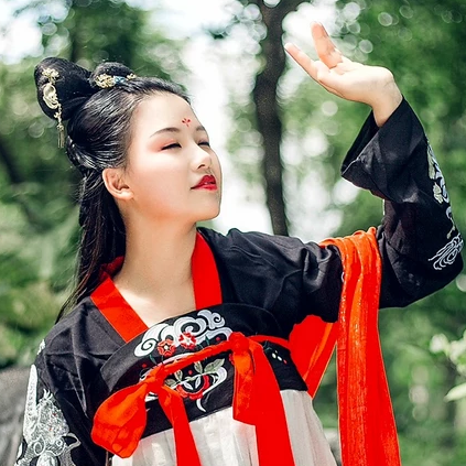 清新家佳樂(lè)文學(xué)唯美古風(fēng)少女真人頭像