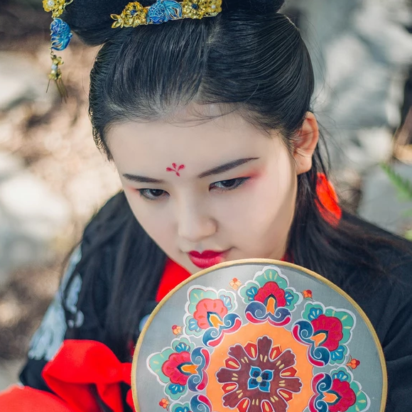 清新家佳樂(lè)文學(xué)唯美古風(fēng)少女真人頭像