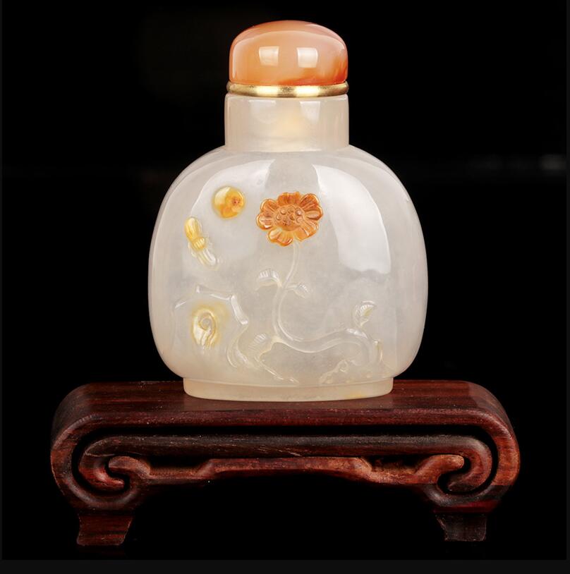 瑪瑙鼻煙壺，帝王心頭的玩物