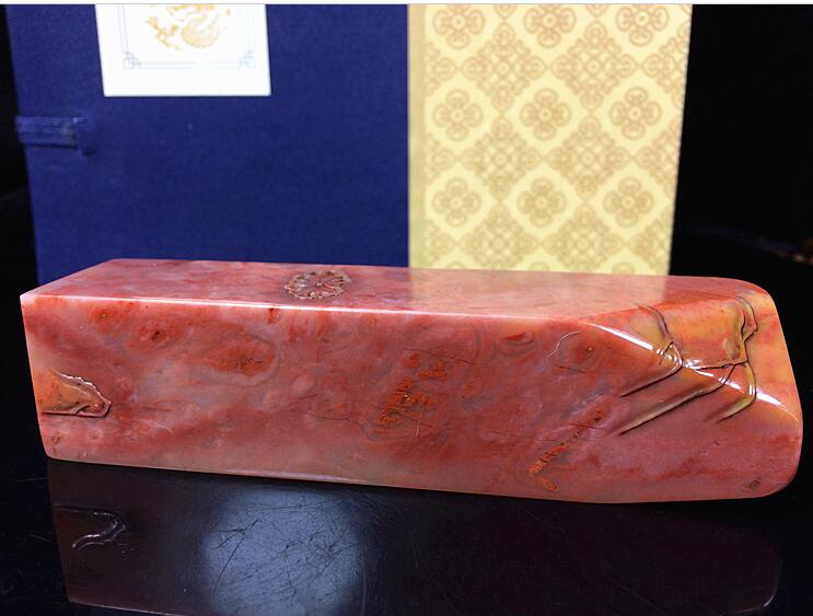 雞血石印章，人世間祥瑞之物