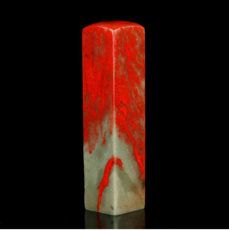 雞血石印章，人世間祥瑞之物