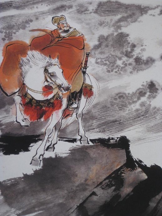 十二詩(shī)人畫(huà)像冊(cè)，劉旦宅是最清秀俊逸的畫(huà)家