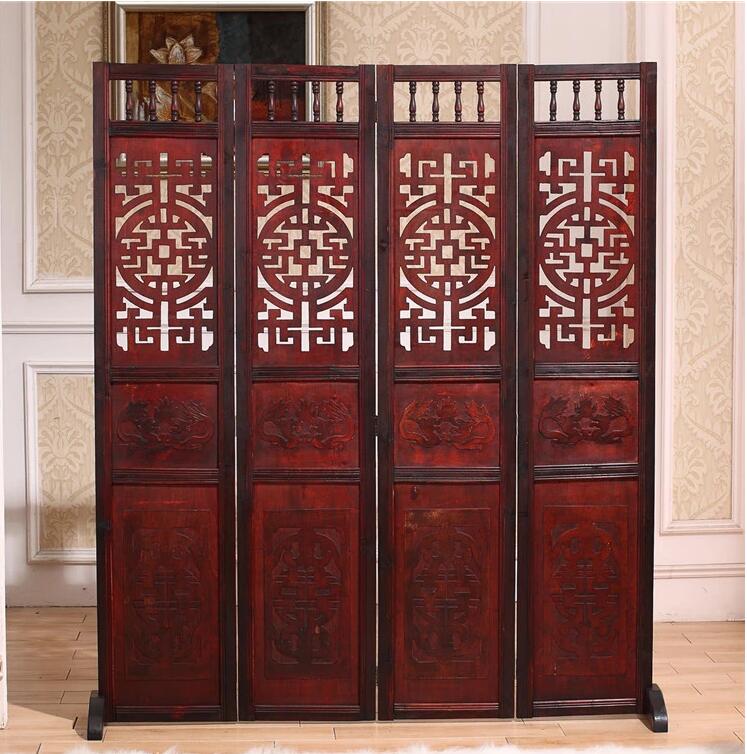 中式古典屏風(fēng)，云母屏風(fēng)燭影深