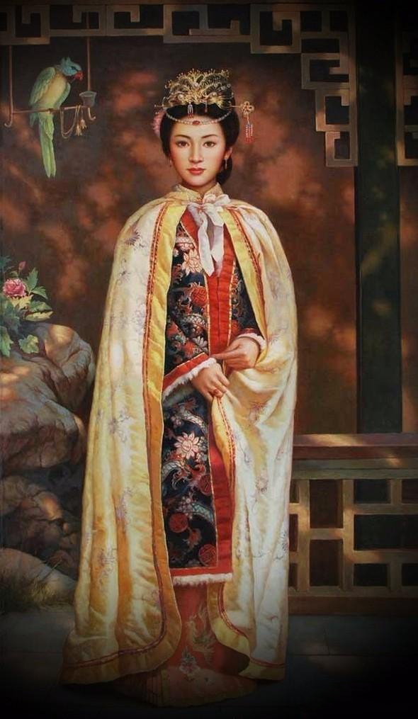 紅樓夢(mèng)金陵十二釵油畫，中國(guó)文化與西方藝術(shù)