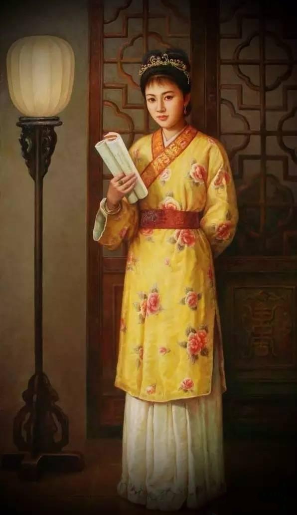 紅樓夢(mèng)金陵十二釵油畫，中國(guó)文化與西方藝術(shù)