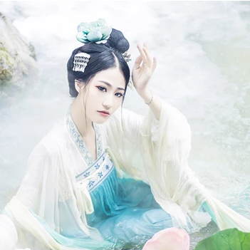 夢中鏡時(shí)尚典雅，唯美古風(fēng)真人頭像