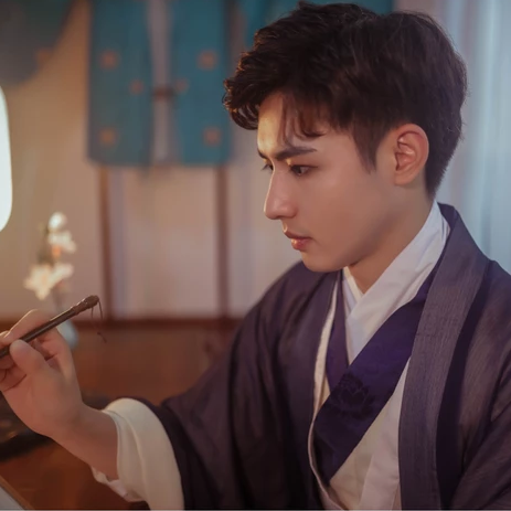 文藝復(fù)古氣息男生頭像，唯美古風(fēng)真人頭像