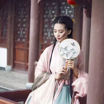 漢服女生頭像，古風(fēng)真人女子頭像