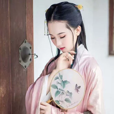 漢服女生頭像，古風(fēng)真人女子頭像