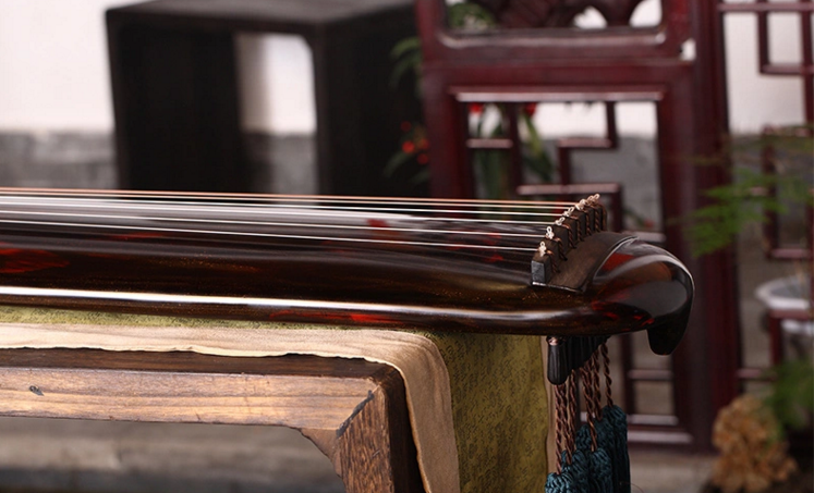 老杉木古琴，時尚古典家佳樂文學(xué)民族樂器