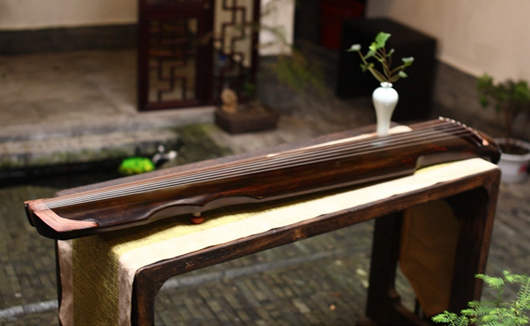 伏羲式古琴，時尚古典家佳樂文學民族樂器