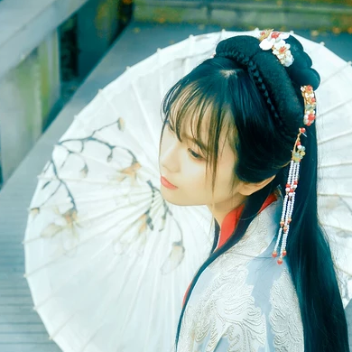 優(yōu)雅時(shí)尚古風(fēng)頭像，唯美古風(fēng)真人女子頭像