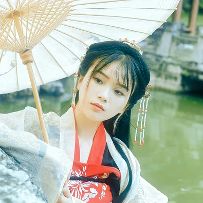 優(yōu)雅時(shí)尚古風(fēng)頭像，唯美古風(fēng)真人女子頭像