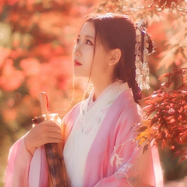 帶傘唯美可愛頭像，唯美古風(fēng)女子真人頭像